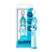 Periuta de dinti electrica Vitammy Bunny Light Blue, pentru copii 0-3 ani, cu lumina LED si...